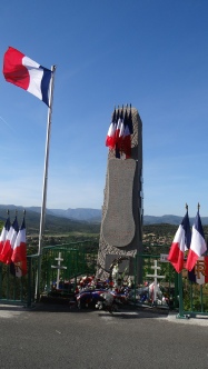 Monument de Fontjun le 7 juin 2017